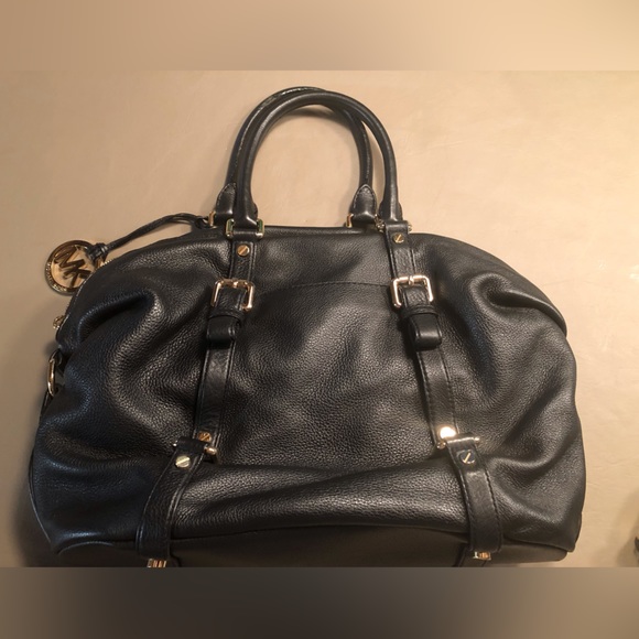 Black Leather Satchel - Picture 4 of 11